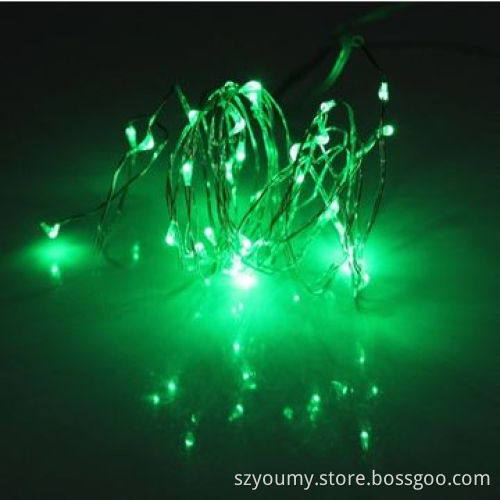 AA Battery Operated Fairy string, 2M Mini LED Copper Wire light for XMS Red/White/Green/Yellow